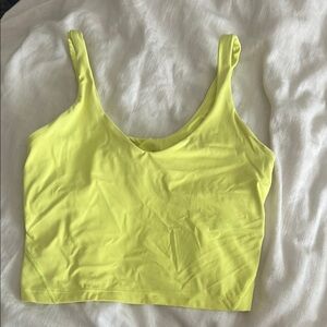 lululemon cropped align tank